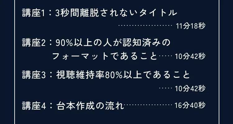 講座の詳細内容